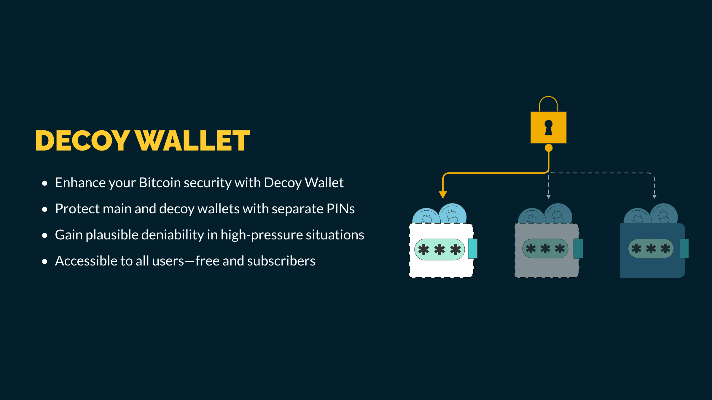 Introducing Decoy Wallet: Enhance Your Bitcoin Security with Plausible  Deniability